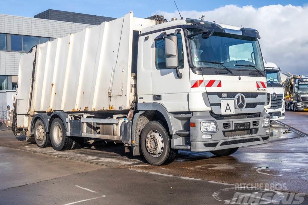 Mercedes-Benz ACTROS 2632 L-MP3+FAUN Atkritumu izvešanas transports