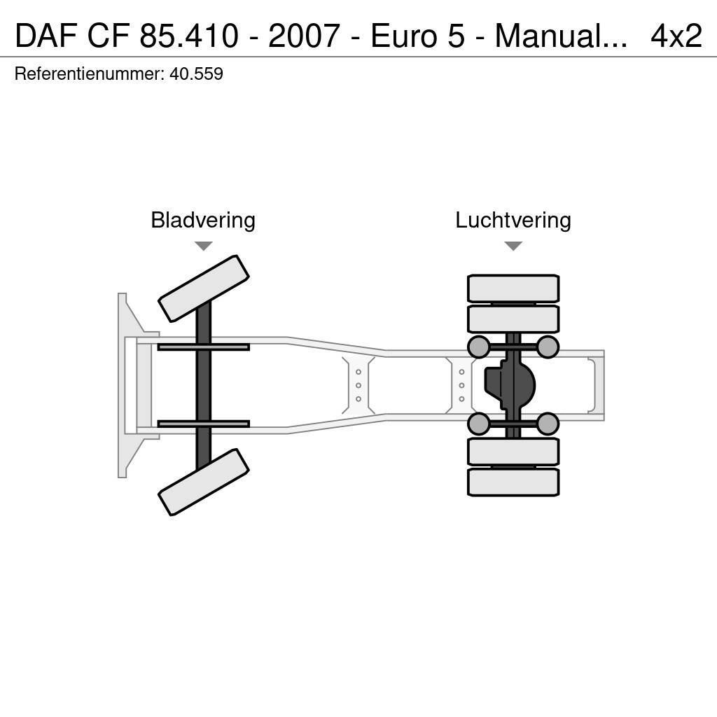 DAF CF 85.410 - 2007 - Euro 5 - Manual ZF - 40.559 Vilcēji