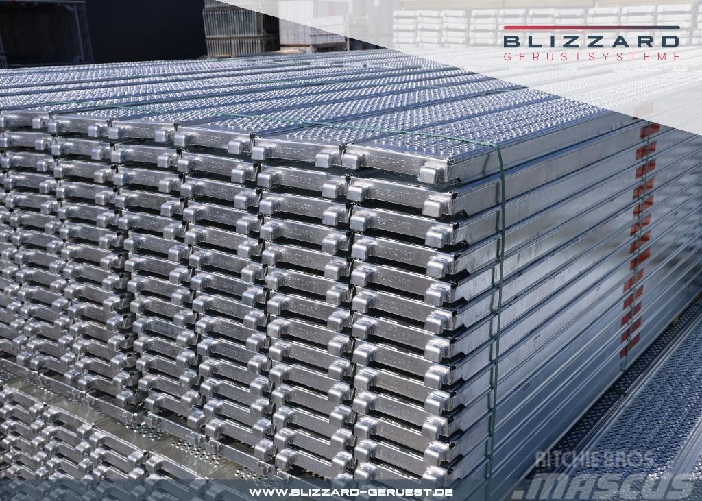 Blizzard Gerüstsysteme 81,04 m² Stahlgerüst mit Stahlböden Sastatņu aprīkojums