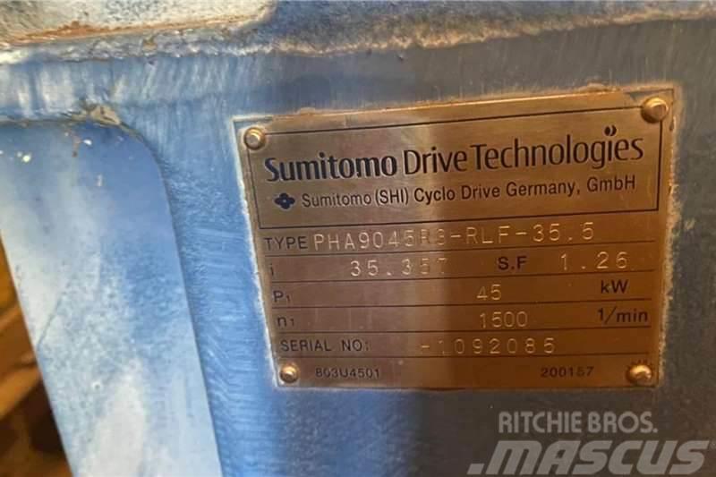 Sumitomo Industrial Gearbox 45kW Ratio 35.5 to 1 Citi