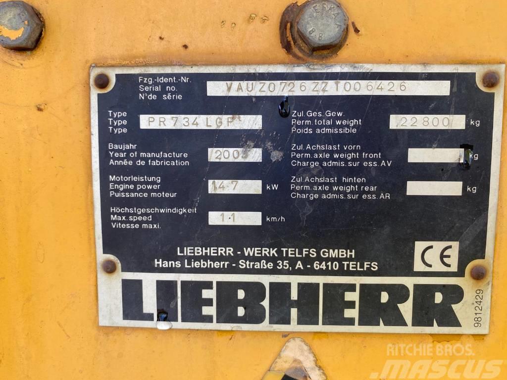 Liebherr 734 LGP Kāpurķēžu buldozeri