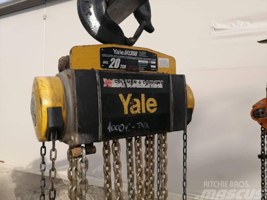 Yale Lift 360 Pacēlāji, vinčas un materiālu lifti