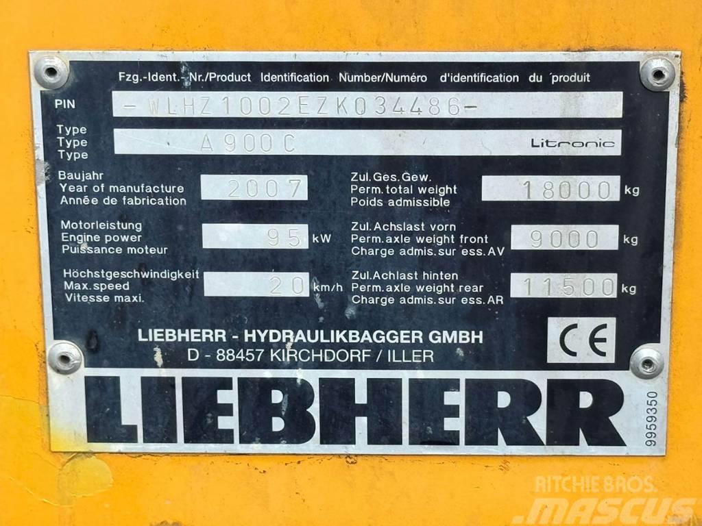 Liebherr A 900 C Litronic Ekskavatori uz riteņiem