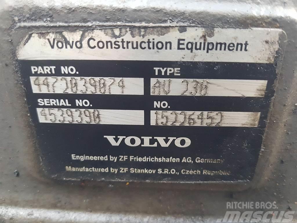 Volvo L30G-VOE15226452-ZF AV-230-Axle/Achse/As Asis
