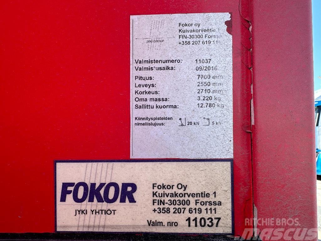  Jakalava FOKOR 7,7m Preču konteineri