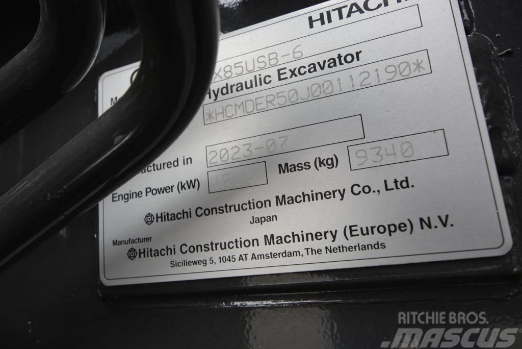 Hitachi ZX 85 USB-6 Vidēja lieluma ekskavatori 7 t - 12 t