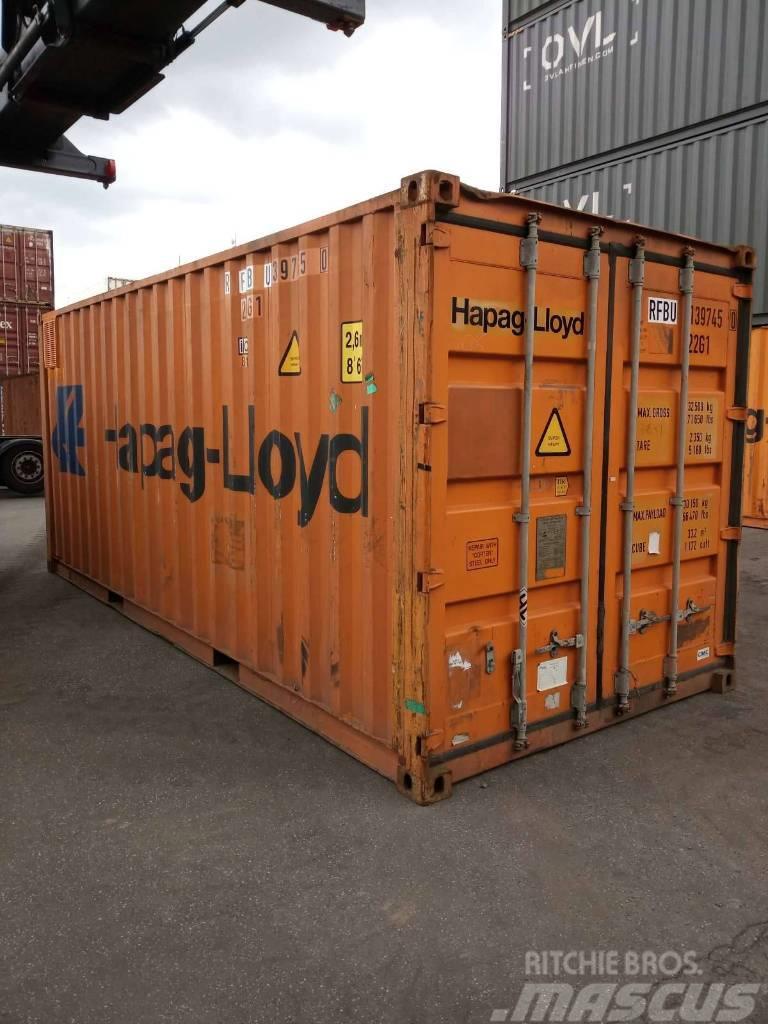  20' Lagercontainer/Seecontainer mit Lüftungsgitter Uzglabāšanas konteineri