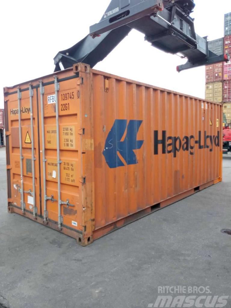  20' Lagercontainer/Seecontainer mit Lüftungsgitter Uzglabāšanas konteineri