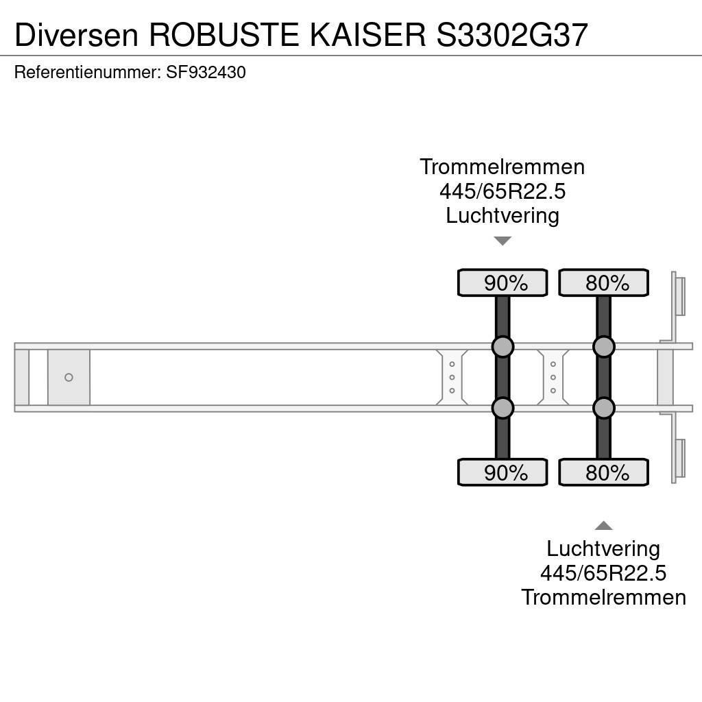 Robuste Kaiser S3302G37 Piekabes pašizgāzēji