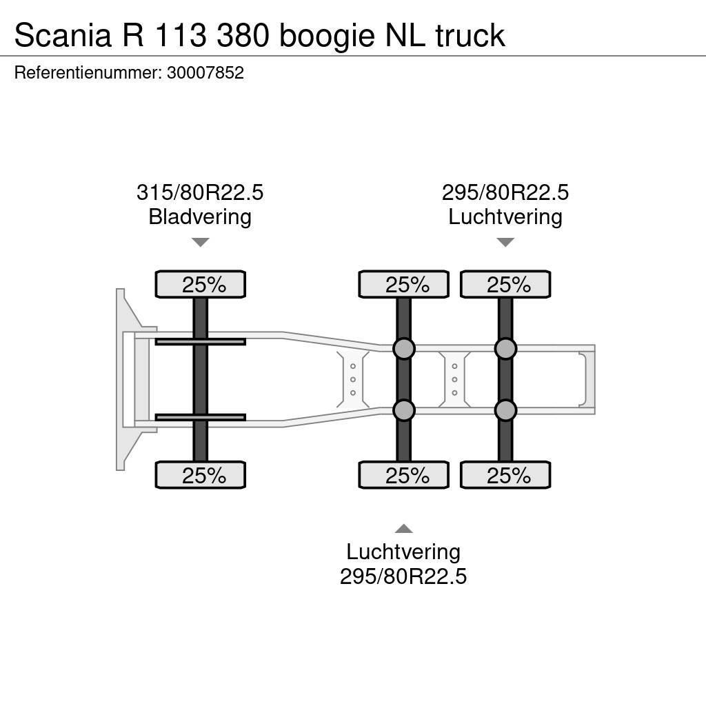 Scania R 113 380 boogie NL truck Vilcēji