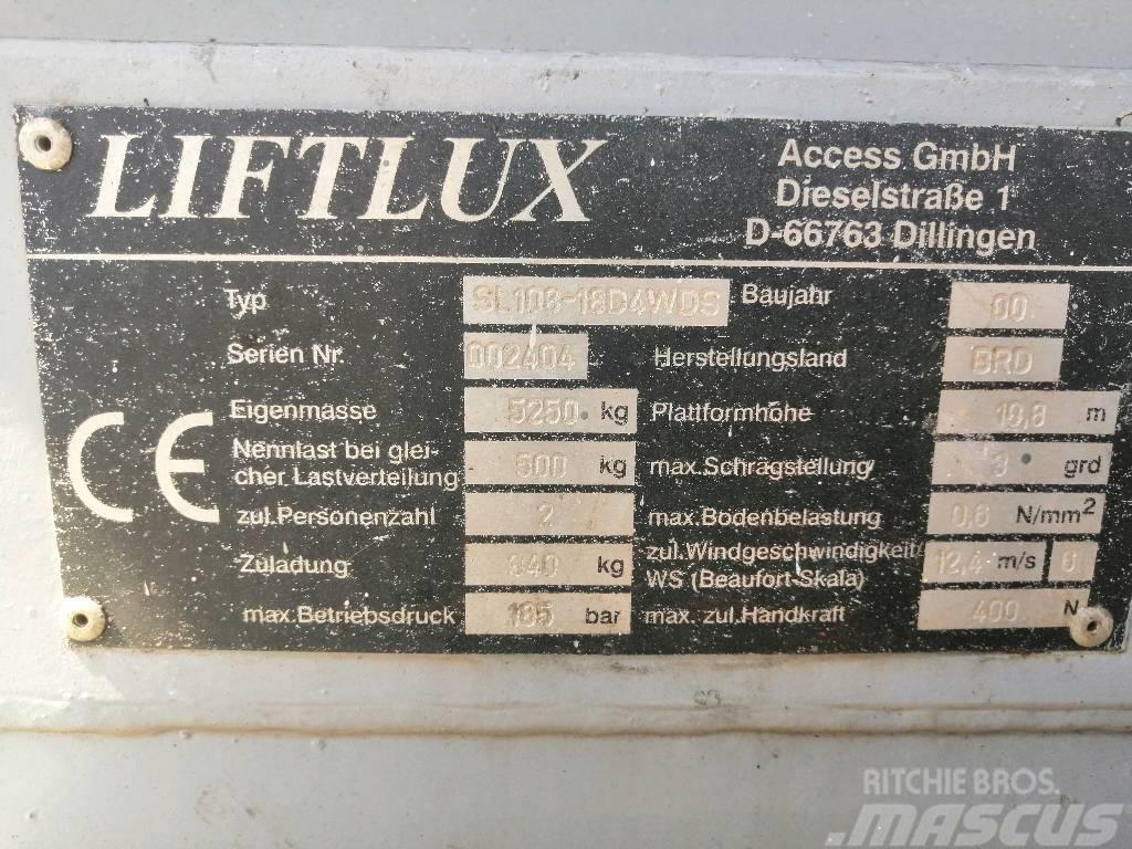 Liftlux SL 108 D 4x4 Šķerveida pacēlāji