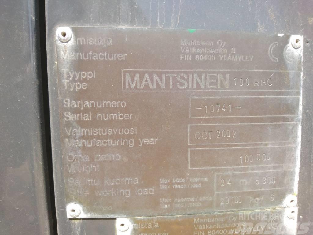 Mantsinen 100 RHC (5100HRS ONLY) Industriālie iekrāvēji