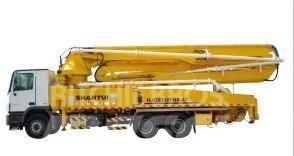 Shantui HJC5320THB 45M Trailer-Mounted Concrete Pu Dzinēji