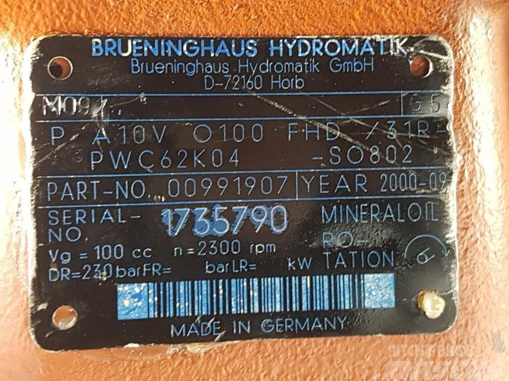 Brueninghaus Hydromatik P A10VO100FHD/31R-R910991907-Load sensing pump Hidraulika