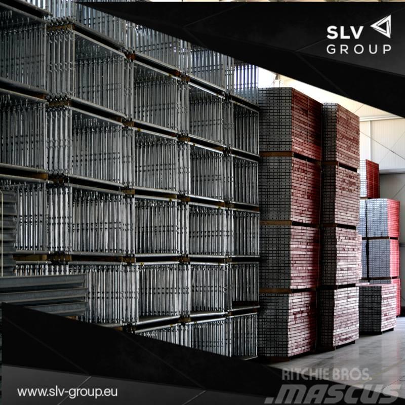  SLV-Group Aluminium Fassadengerüst Typ Plettac 58, Sastatņu aprīkojums
