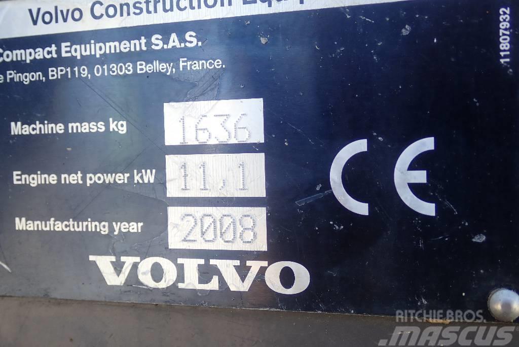 Volvo EC 15 B Mini ekskavatori < 7 t
