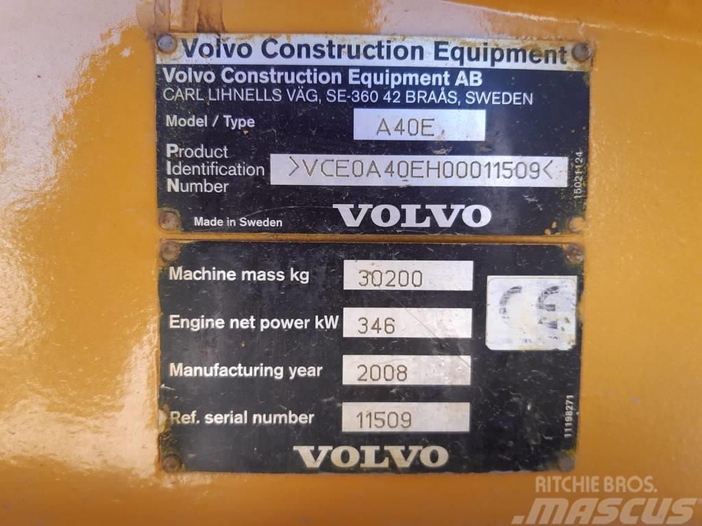 Volvo A 40 E Artikulētie pašizgāzēji