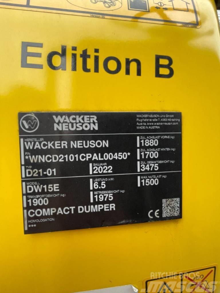 Wacker Neuson DW15e Mini pašizgāzēji