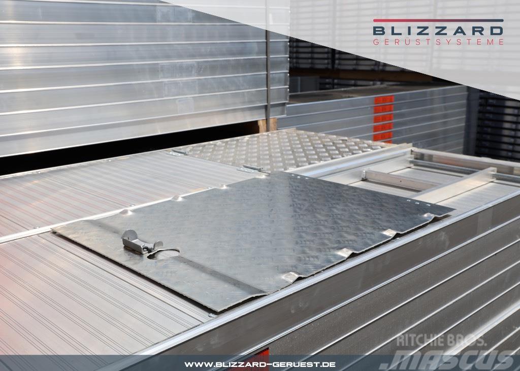 Blizzard S70 303,93 m² neues Gerüst mit Aluminiumböden Sastatņu aprīkojums