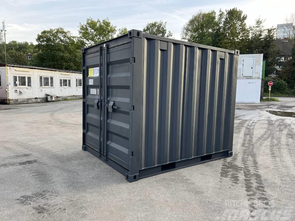  10' DV Materialcontainer Stahlfußboden, LockBox Uzglabāšanas konteineri