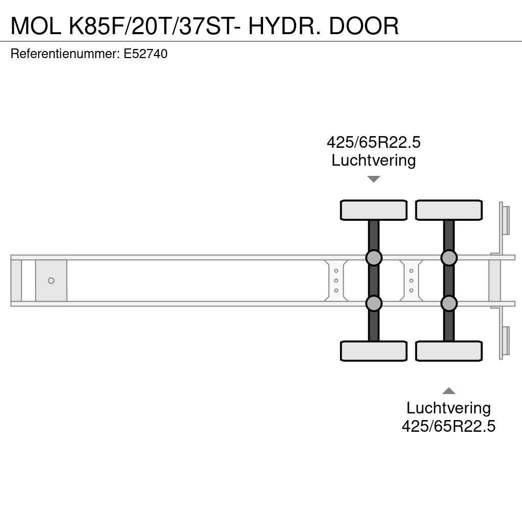 MOL K85F/20T/37ST- HYDR. DOOR Piekabes pašizgāzēji