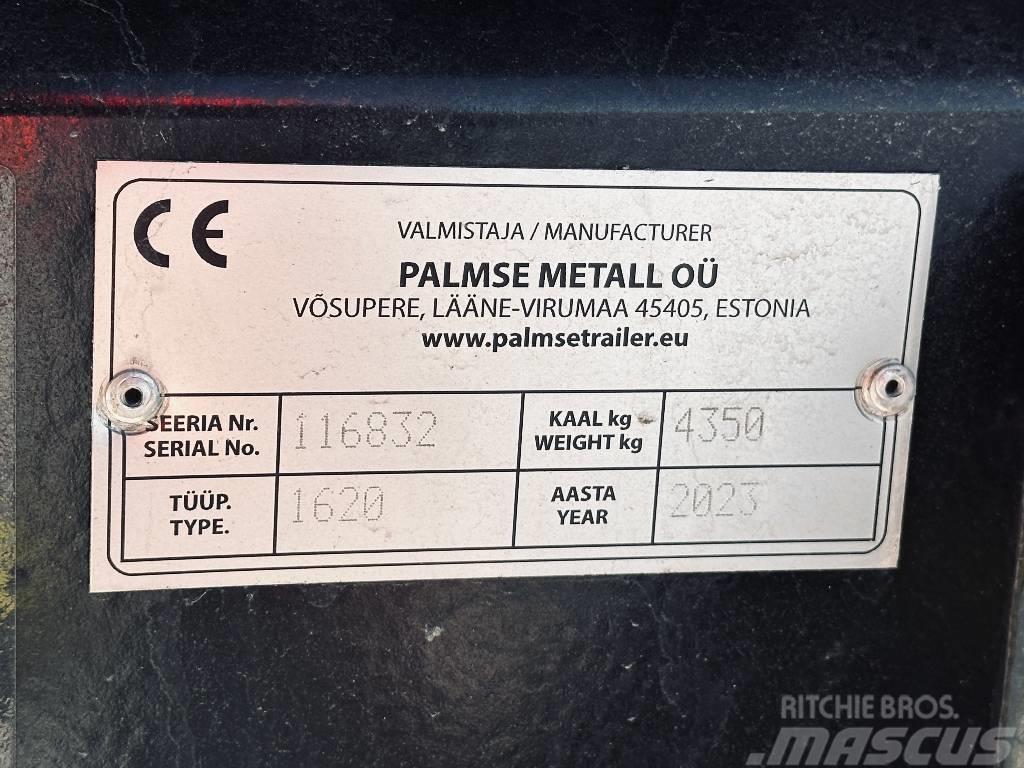 Palmse Trailer PT 1620 MB Treileri-pašizgāzēji