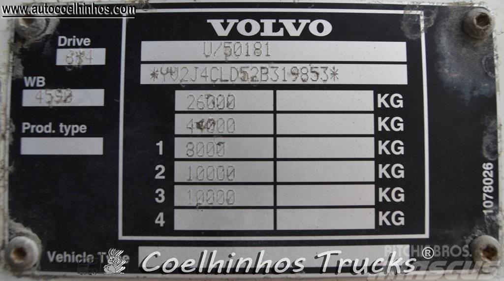 Volvo FM12-340  6x4 Šasija ar kabīni