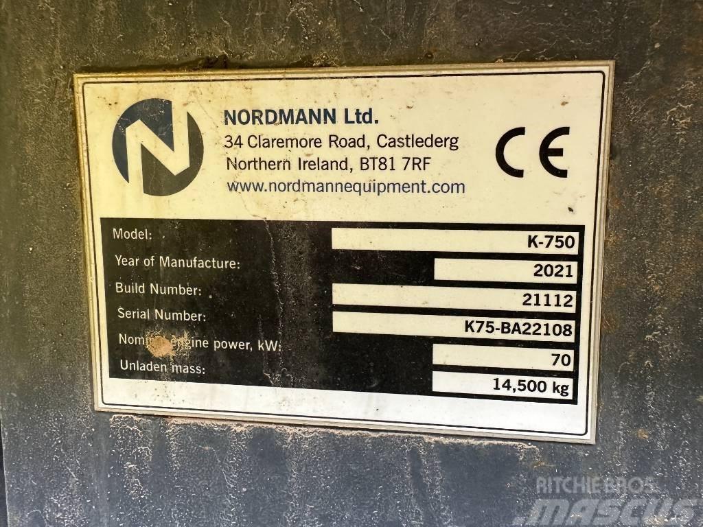  Nordmann  K 750 Backenbrecher Mobilie drupinātāji