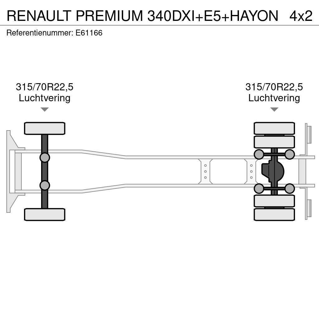 Renault PREMIUM 340DXI+E5+HAYON Furgons