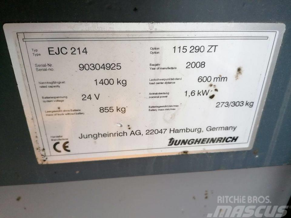 Jungheinrich EJC 214 Krautnētāji