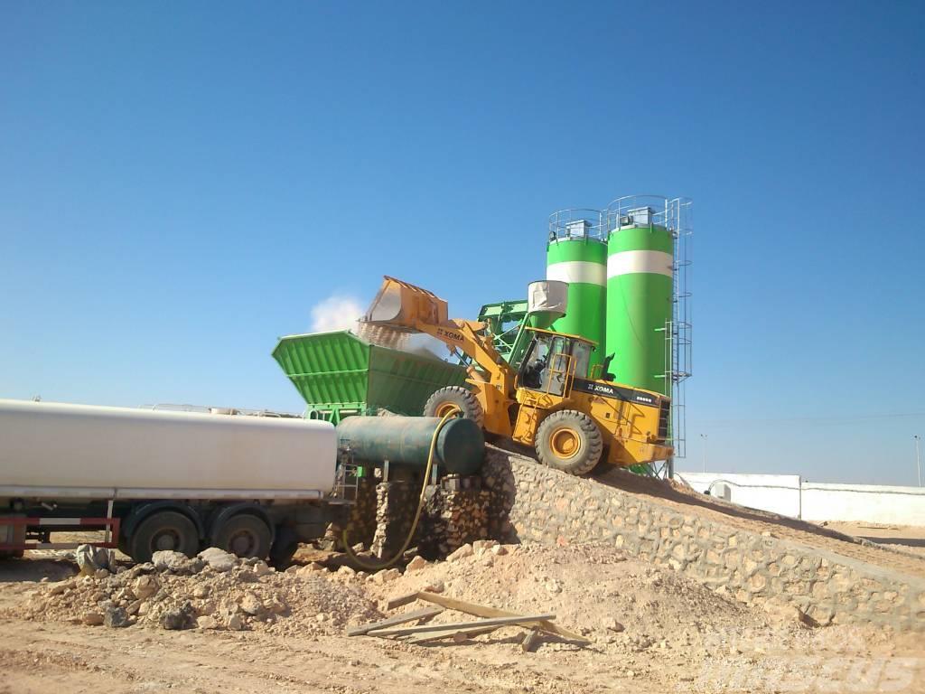 Metalika BS-60 Concrete batching plant Betona krātuves