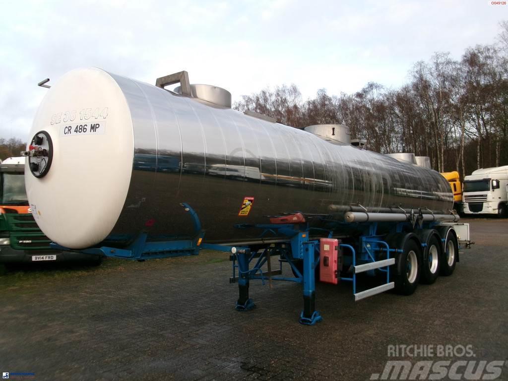 Magyar Chemical ACID tank inox L10BN 20.5 m3 / 1 comp Autocisternas