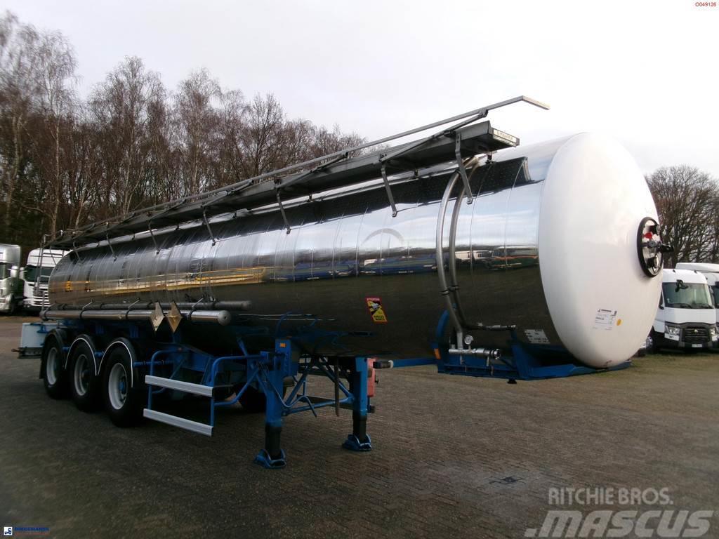 Magyar Chemical ACID tank inox L10BN 20.5 m3 / 1 comp Autocisternas