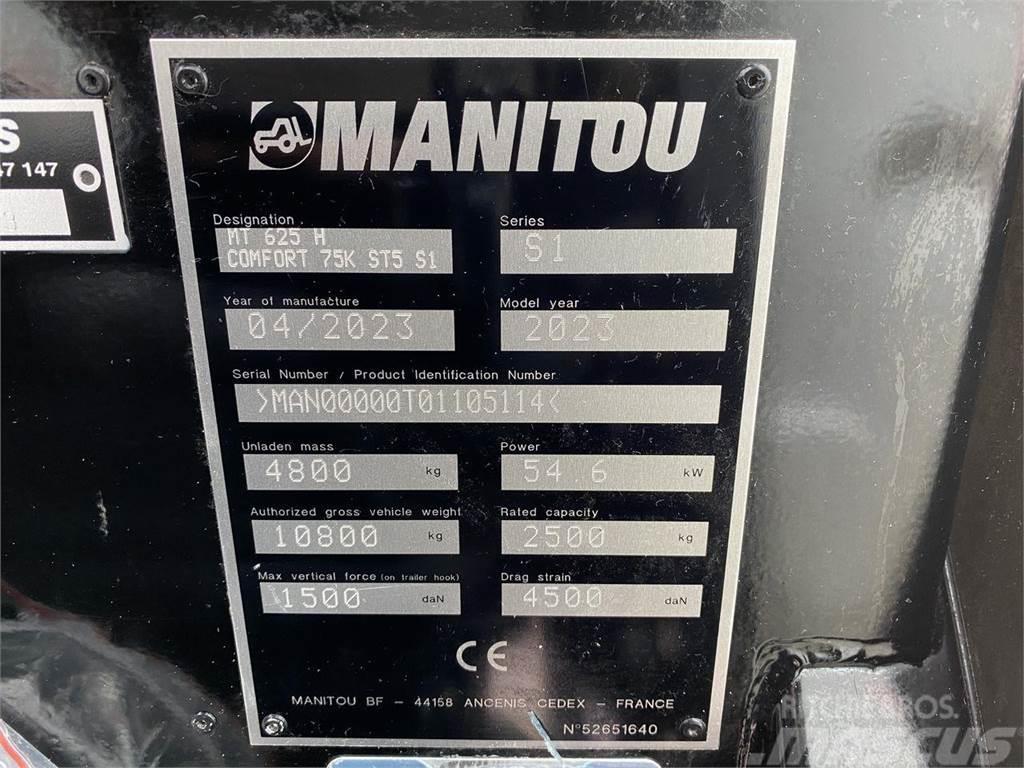 Manitou MT625H COMFORT ST5 Teleskopiskie manipulatori