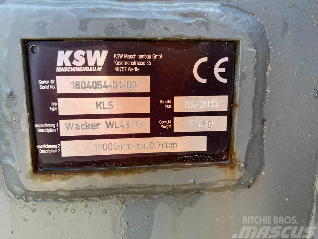 KSW 4in1 Schaufel 1900mm Citas sastāvdaļas