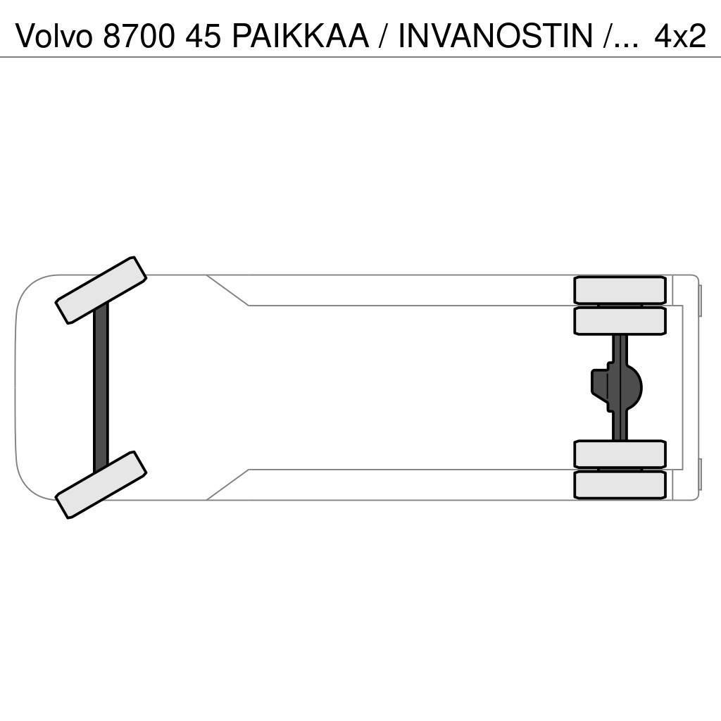Volvo 8700 45 PAIKKAA / INVANOSTIN / EURO 5 Starppilsētu autobusi