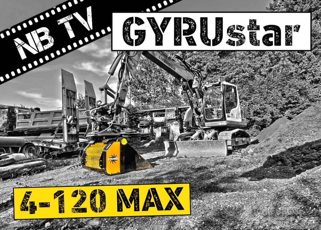 Gyru-Star 4-120MAX | Separatorschaufel Bagger Sijāšanas kausi