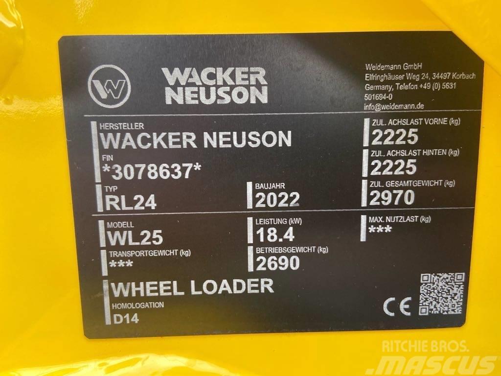 Wacker Neuson WL25 Iekrāvēji uz riteņiem