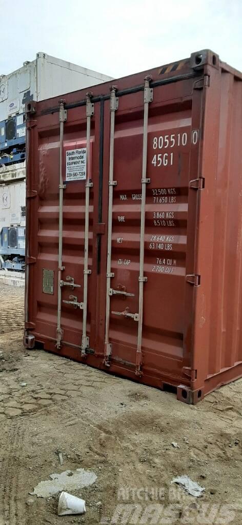 CIMC 40 Foot High Cube Used Shipping Container Konteineriekrāvēji