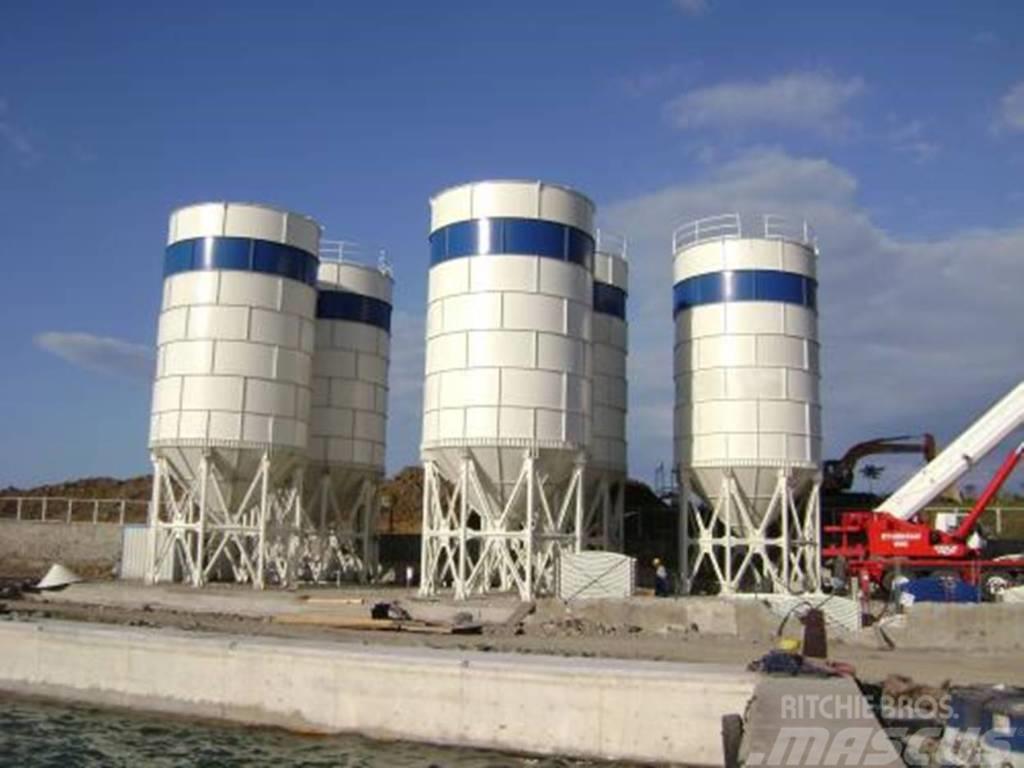 Constmach 300 Ton Capacity Cement Silo Betona maisītājs