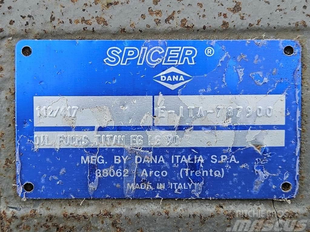 Atlas Weycor AR580-Spicer Dana 112/417-Axle/Achse/As Asis