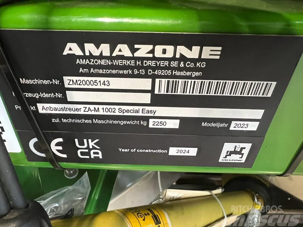 Amazone ZA-M 1002 Special easy Minerālmēslu izkliedētāji
