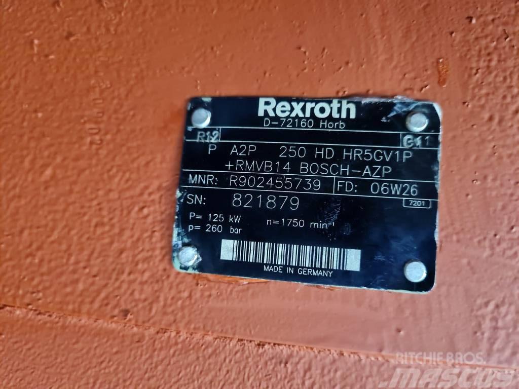 Rexroth A2P250HD HR5GV1P + RMVB14 Īpašie ekskavatori