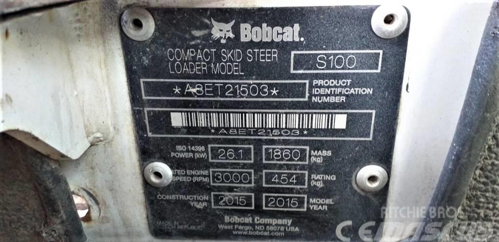  Miniładowarka kołowa BOBCAT S100 Mini iekrāvēji