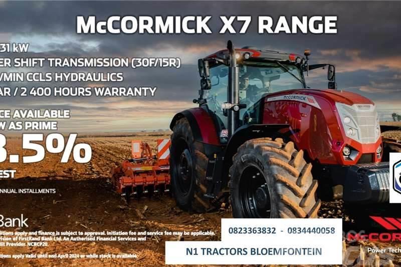 McCormick PROMO - McCormick X7 Range 121 - 131kW Traktori