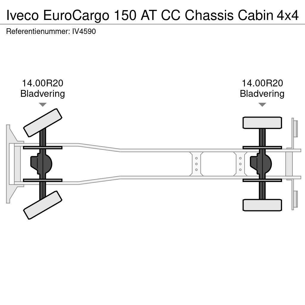 Iveco EuroCargo 150 AT CC Chassis Cabin Šasija ar kabīni
