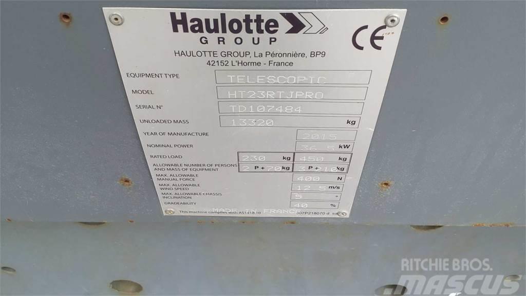 Haulotte HT23RTJ Teleskopiskie pacēlāji