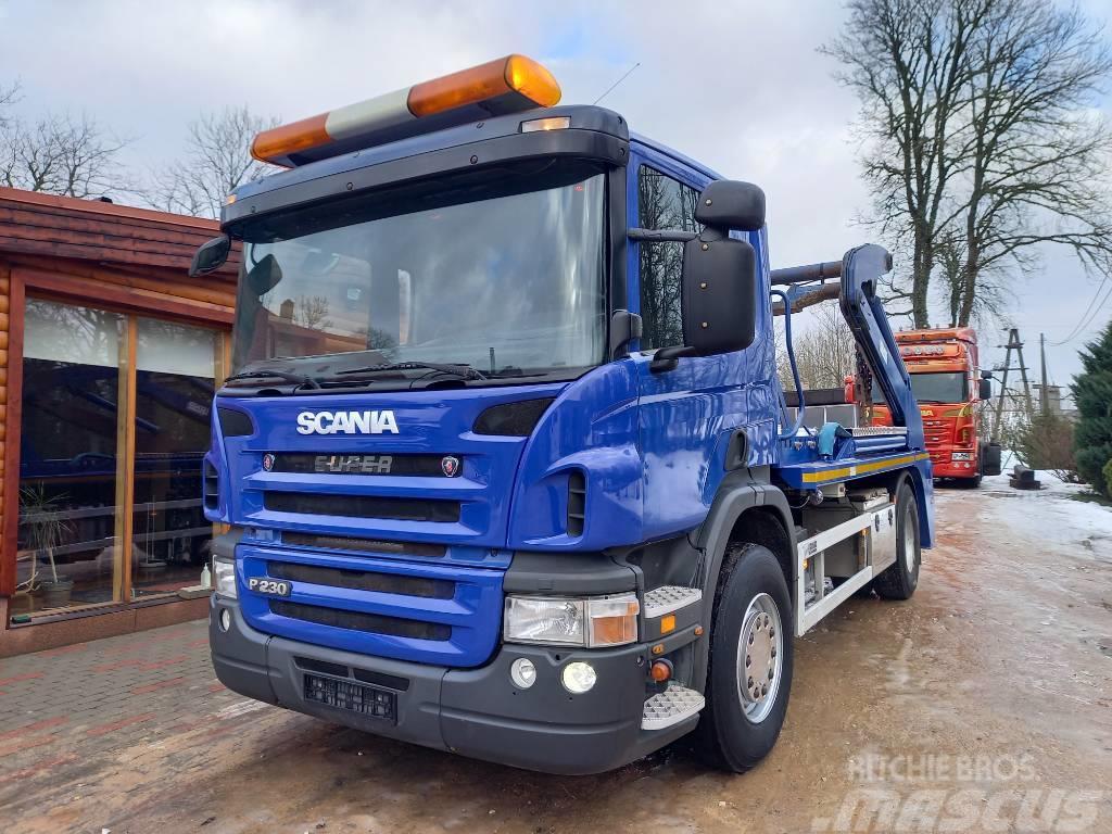Scania Scania P280, 4x2, LIFTDUMPER Kravas automašinas konteineru vedeji