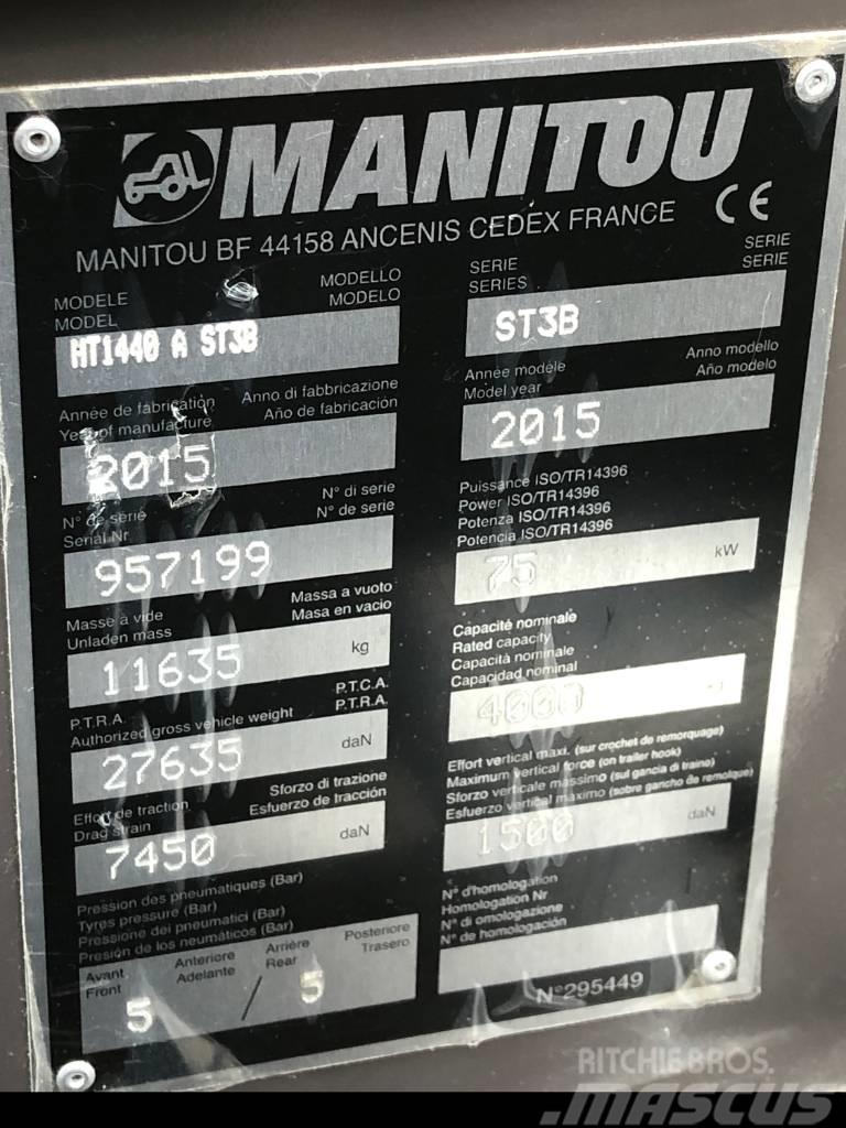 Manitou MT1440 A ST3B Teleskopiskie manipulatori