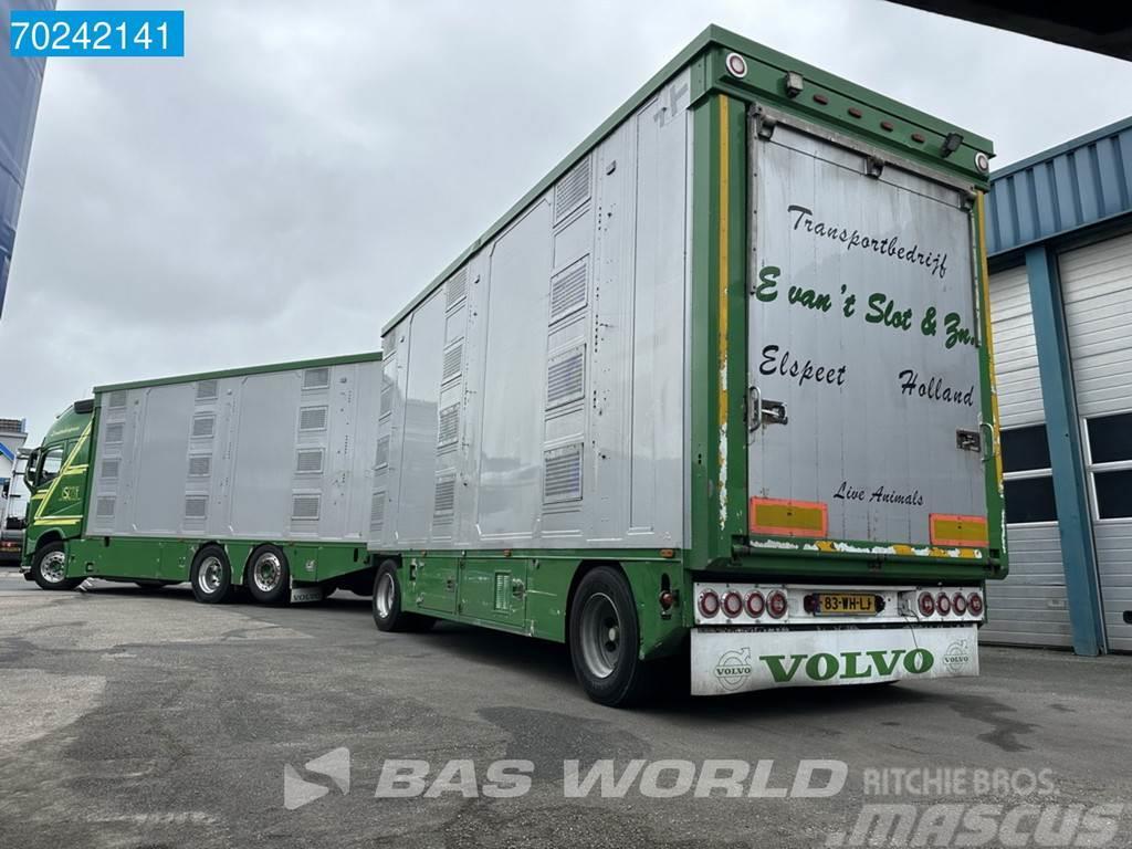 Volvo FH 540 6X2 NL-Truck Cattle transport I-Park Cool A Dzīvnieku pārvadāšanas transports